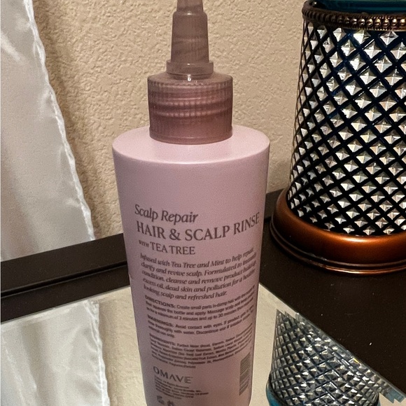 Omave Luxury Haircare Scalp Repair Hair & Scalp Rinse with Tea Tree BRAND NEW - Picture 4 of 8